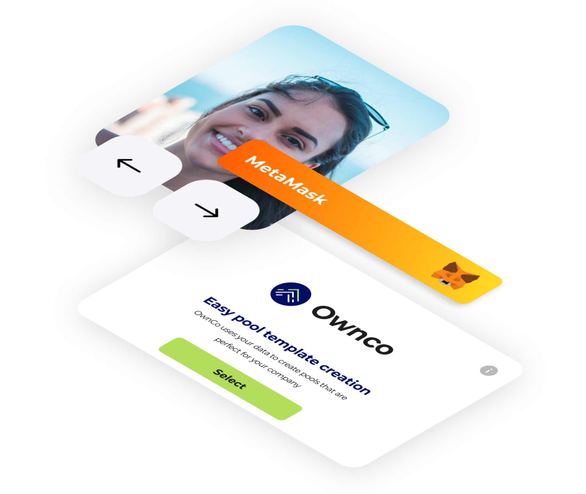 UI elements for OwnCo by ENNOstudio