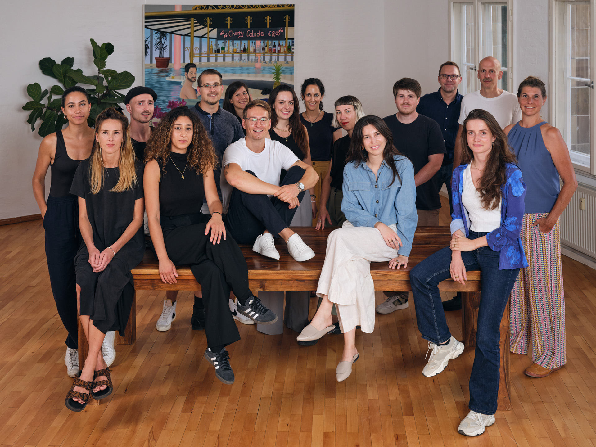 image of the ennostudio team, Oriane Dinse, Julia Sperlich, Tim Schreiber, Viktoria Lorena Castro, Guillaume Vaslin, Janine Freudenberg, Christina gundacken, Hannah Gatter, Alvinn Bigot